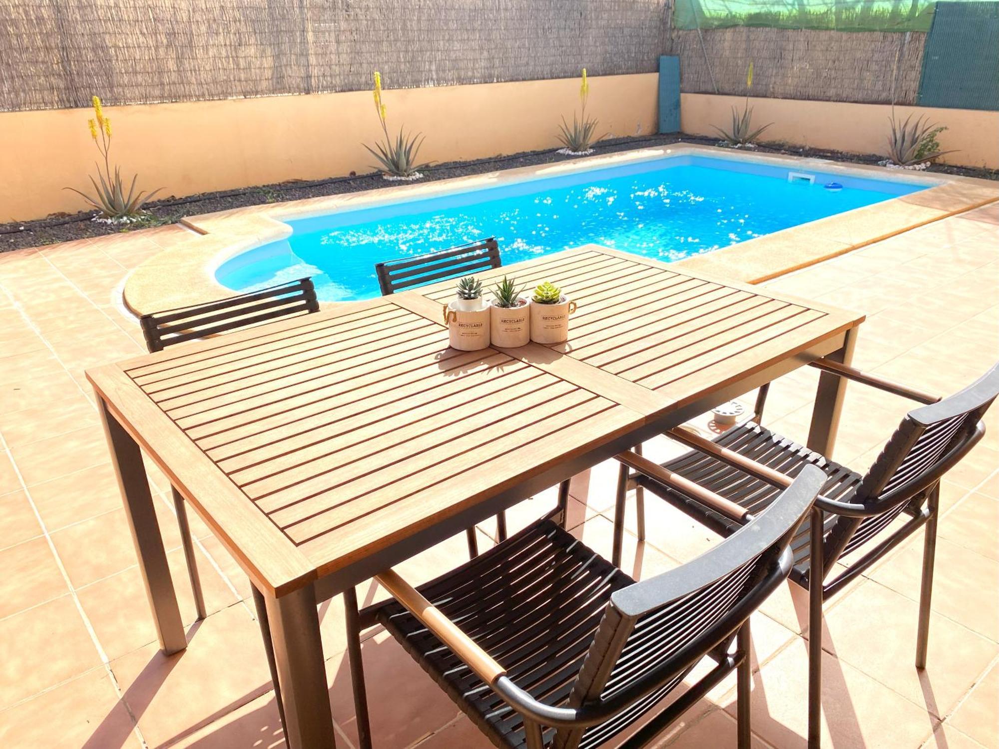 Villa Marlau Con Piscina Privada La Oliva Ngoại thất bức ảnh