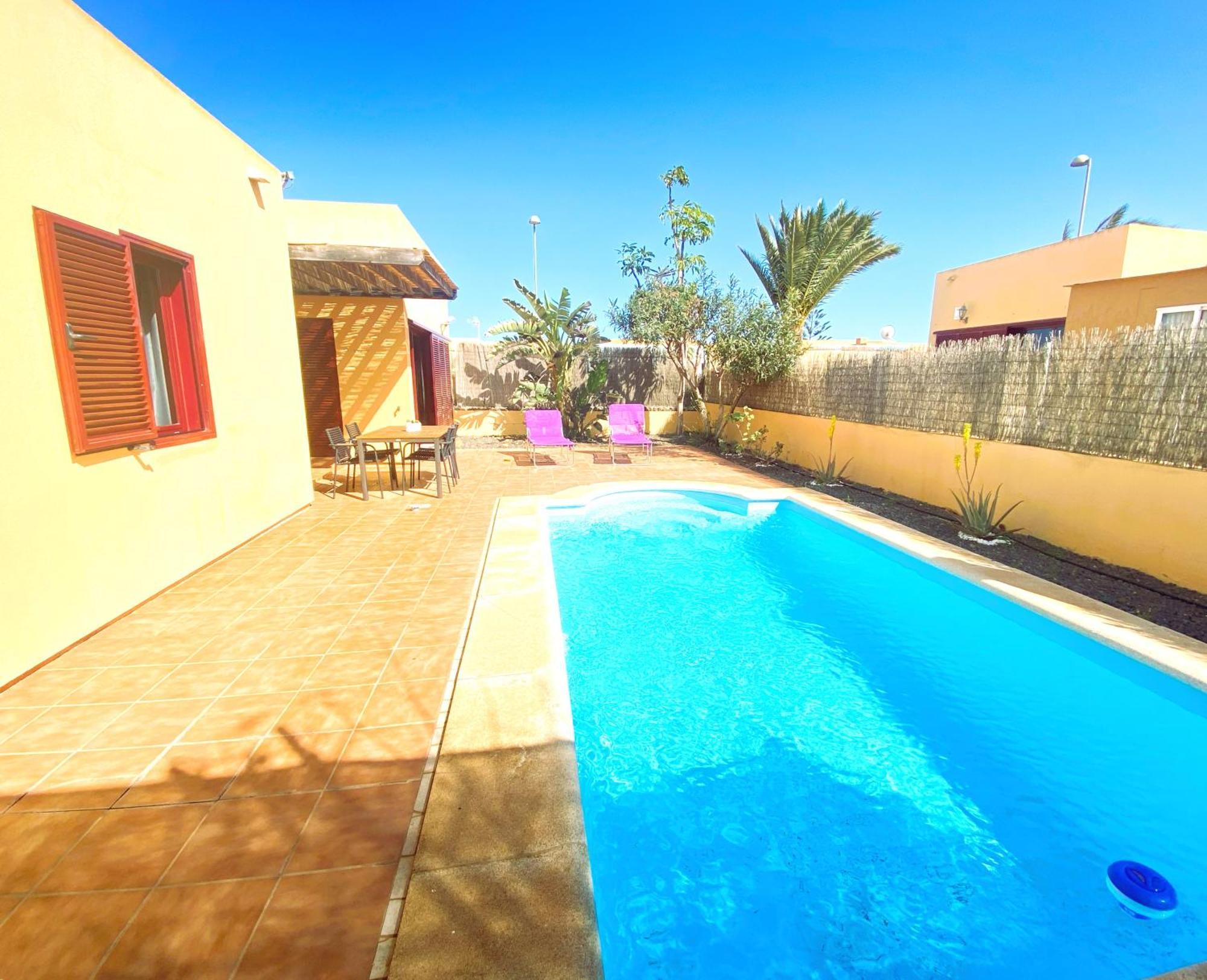 Villa Marlau Con Piscina Privada La Oliva Ngoại thất bức ảnh